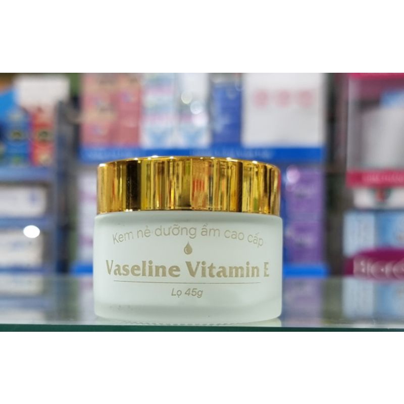 Vaseline Vitamin E - 45g | kem nẻ dưỡng ẩm cao cấp