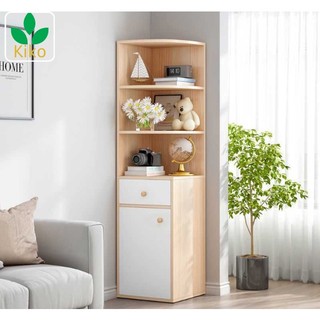 Kệ sách - tủ sách để góc - gỗ mdf 15mm chống mọt đa năng kiko tg 1006
