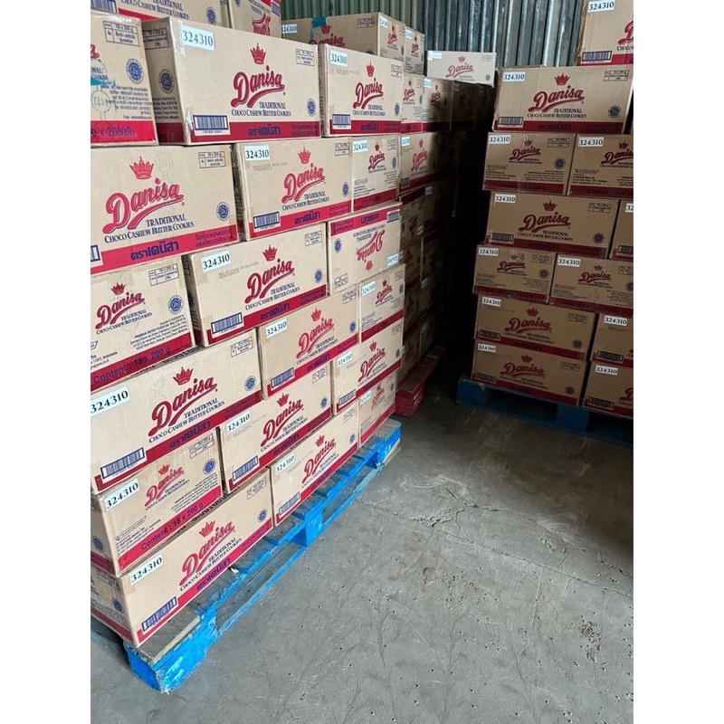 Bánh Danisa hạt điều thái lan 200g hộp thiếc