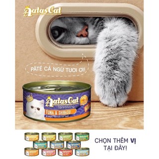 Pate Cho Mèo Aatas lon 80gr