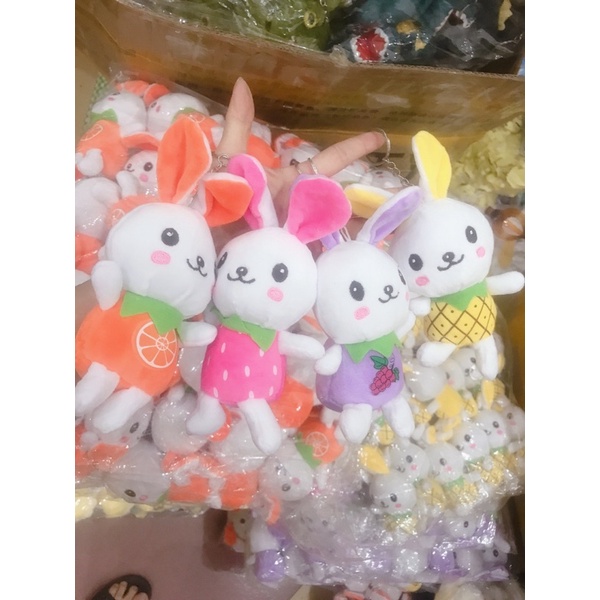 Sỉ 5 móc khoá gấu bông hàng Quảng Châu cao cấp