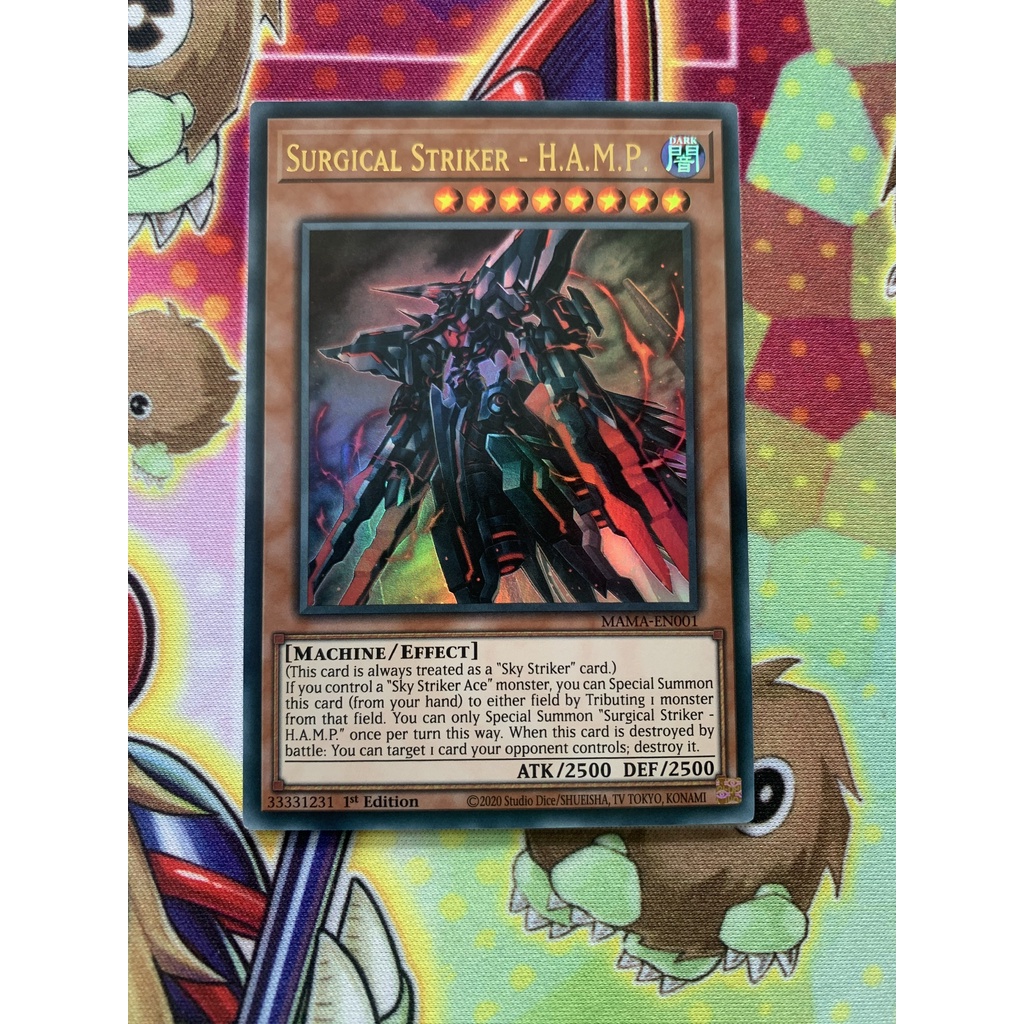 Thẻ Bài Yugioh  Monster Surgical Striker - H.A.M.P. - MAMA-EN001 - Ultra Rare