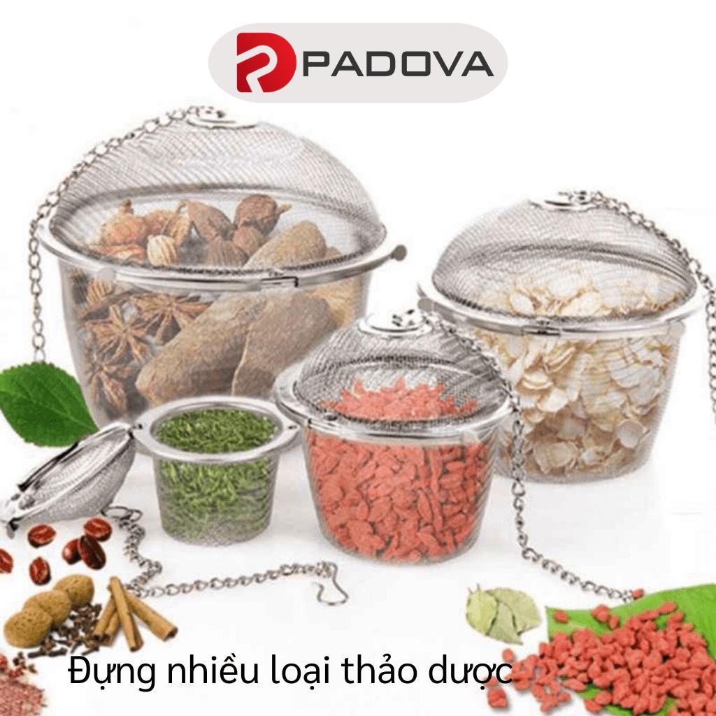 Dụng Cụ Lọc Trà, Gia Vị Nấu Ăn Bằng Thép Không Gỉ 6.5x6x4.5cm PADOVA 9451