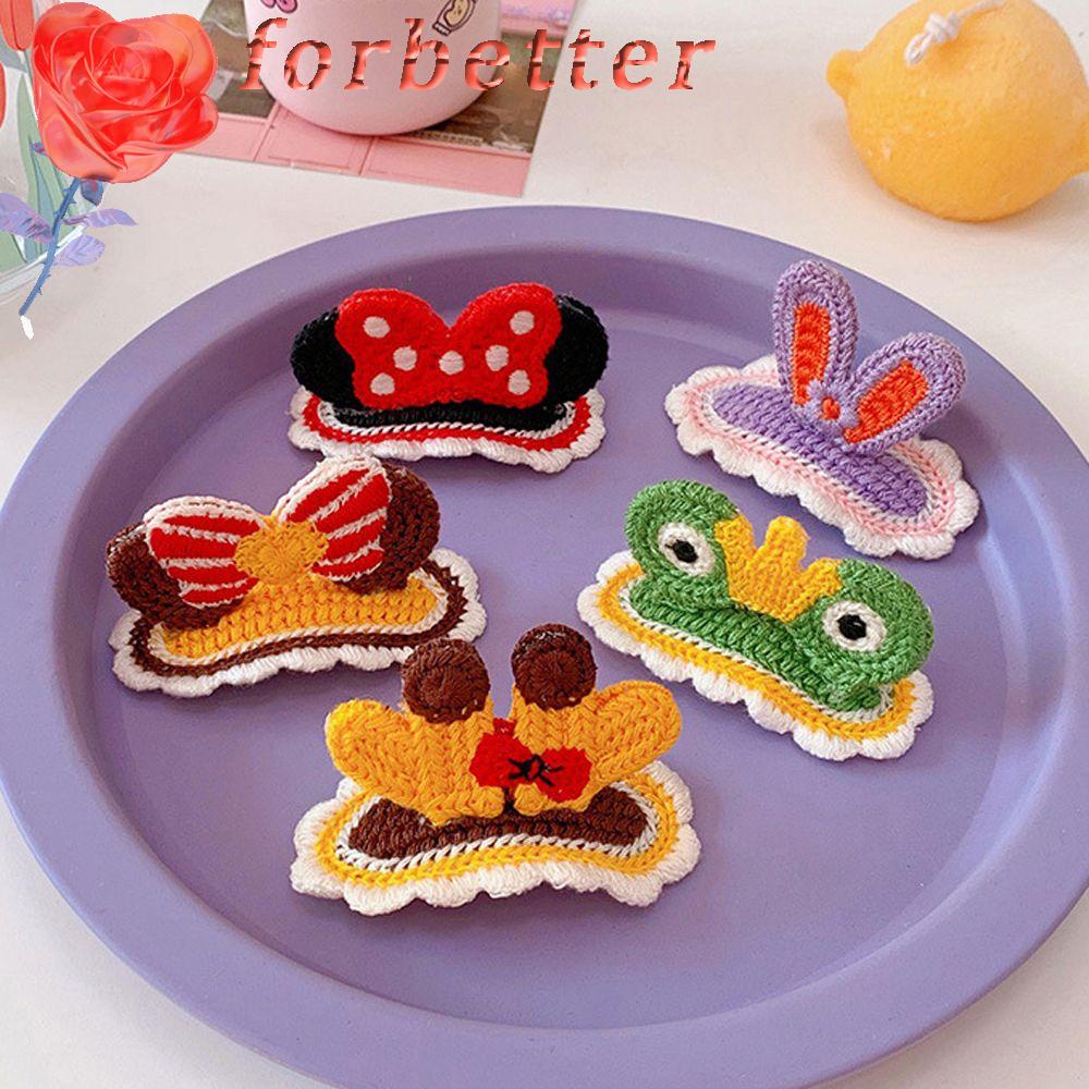 Kẹp tóc hình nơ họa tiết Minnie 3D dễ thương phong cách Hàn Quốc cho bé gái