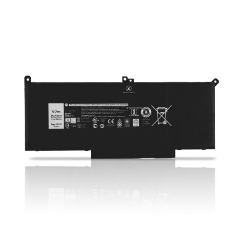 💖 Pin Dell (Original) 60wh Latitude 12 7280 7480 F3YGT Battery