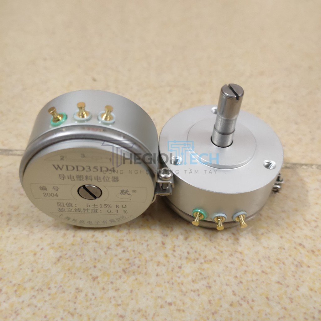 Biến trở vô cấp WDD35D-4 loại 1k, 2K, 3K, 5K, 10K - WDD35D-4 2K