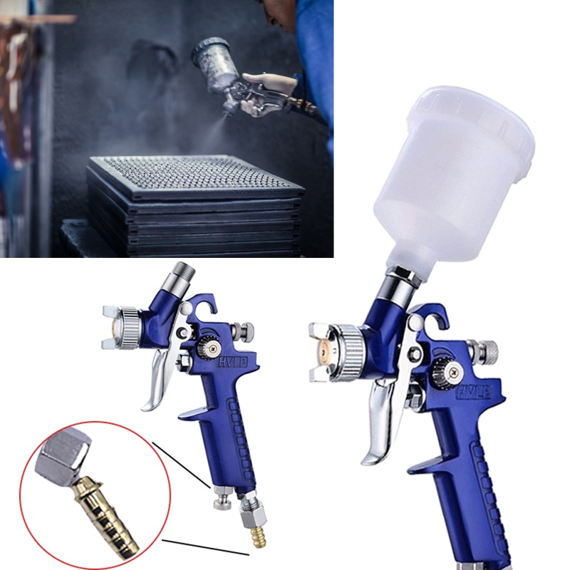 Vòi Phun Bằng Thép Không Gỉ H-2000HVLP 0.8mm 1.0mm DIY