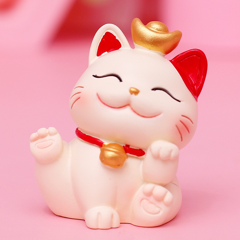 Mô Hình Mèo Mai Mắn Mèo Tài Lộc Trang Trí KAI.N