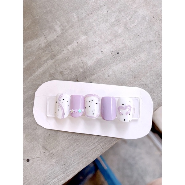 NAILBOX - MÀU TÍM PASTEL KIỂU HÀN QUỐC HOTTREND