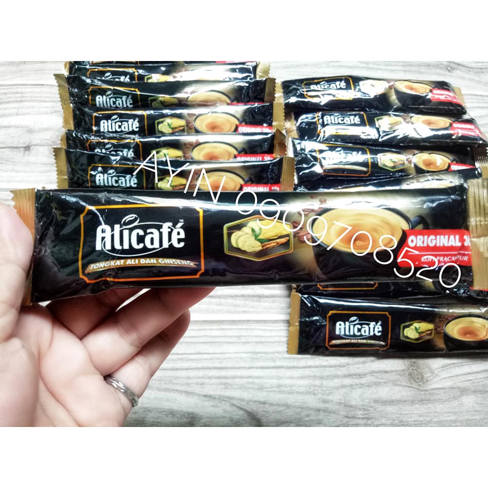 Gói Lẻ - Cà Phê Alicafé Vị Nhân Sâm Truyền Thống Malaysia