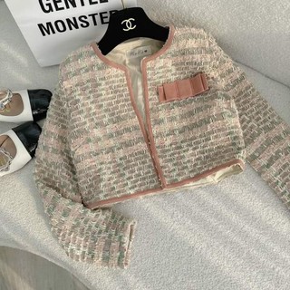 SET ÁO CROP DẠ VIỀN + CHÂN VÁY 🖤