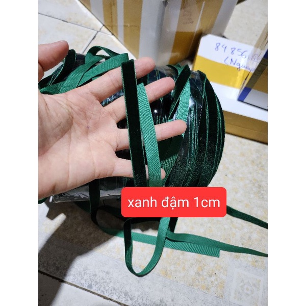 4m ruy băng nhung 1cm