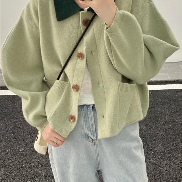 Áo Khoác Cardigan Dệt Kim Mềm Mại Thời Trang Cho Nữ