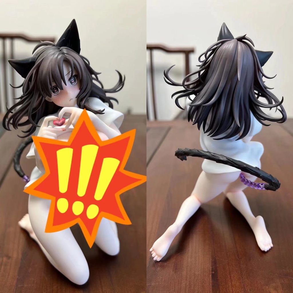 Night beard Nixu kneeling sexy beautiful girl cat ear model ornaments hand-made