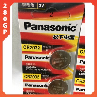 5 viên Pin CR2032, CR2025, CR2016, CR1632, CR1620, CR1616, CR1220 Panasonic Lithium  3V, Pin cúc Panasonic
