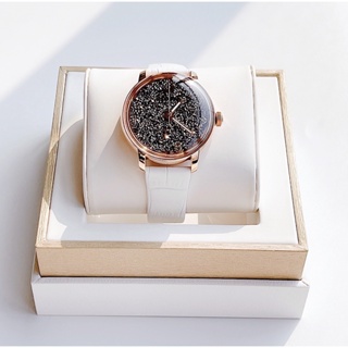 Đồng hồ nữ dây da Swarovski Limited mặt nhũ 2000 tinh thể lấp lánh