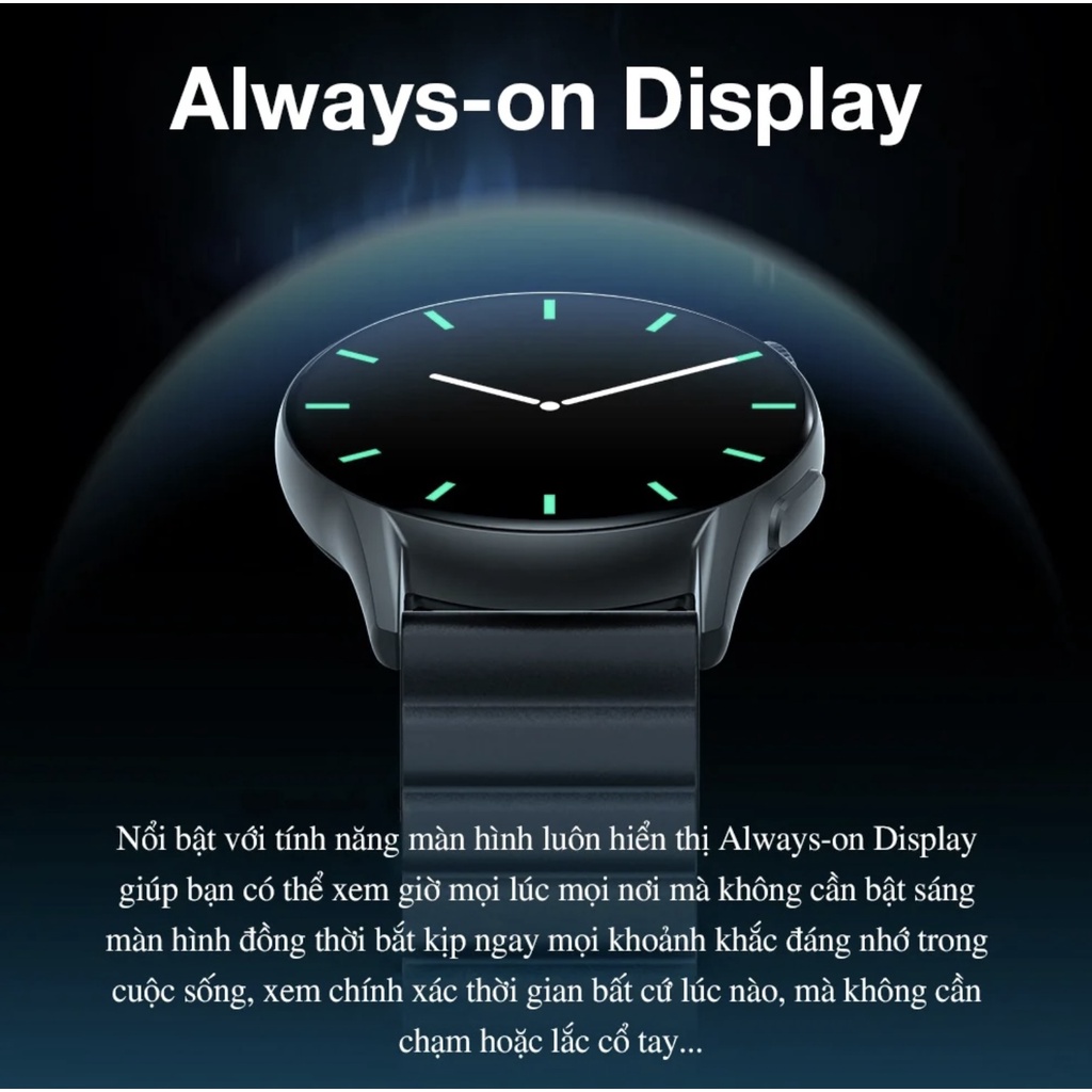 Đồng hồ thông minh nghe gọi Kr Pro - Xiaomi Kiselect bản Global