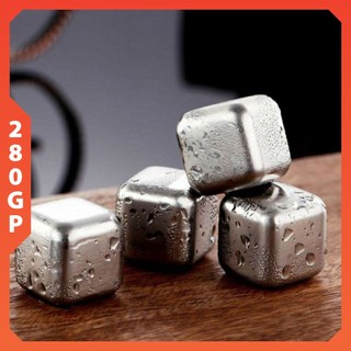 Combo 3 viên đá inox không tan lạnh vĩnh cửu