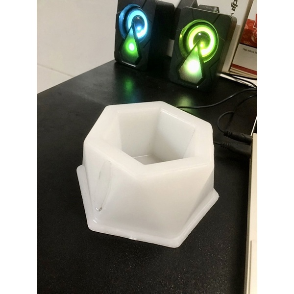 Khuôn chậu lục giác mini 9cm