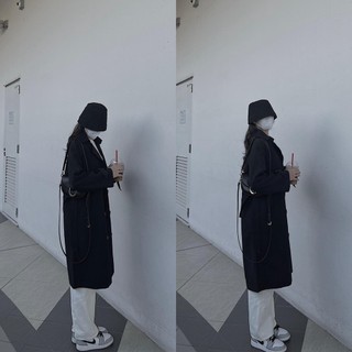 Áo khoác măng tô dáng dài dày dặn by Samhyewear