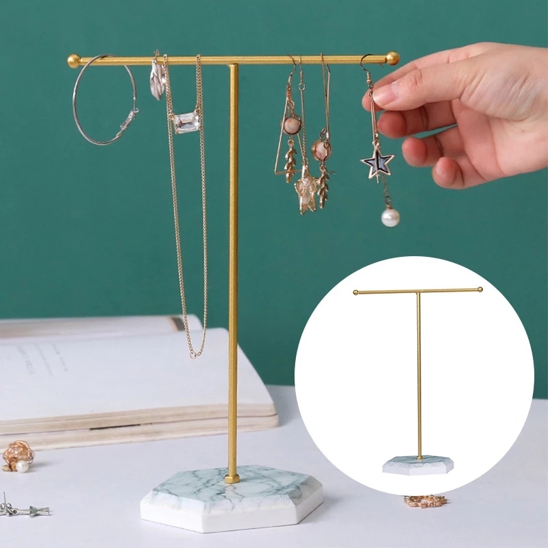 Giá Đỡ Trưng Bày Trang Sức Hình Chữ T