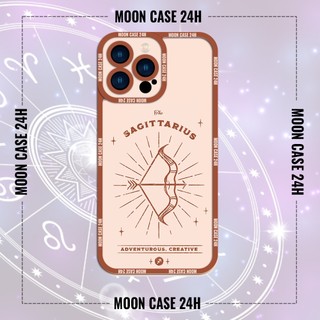 Ốp lưng iphone cạnh vuông Moon Case Cung Nhân Mã Hoạ tiết 7/7plus/8/8plus/x/xs/11/12/13/14pro/max/plus/promax