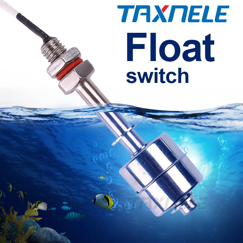 Công Tắc Phao Cảm Biến Mực Nước Tự Động Bằng Thép Không Gỉ 304 Chịu Nhiệt Độ Cao