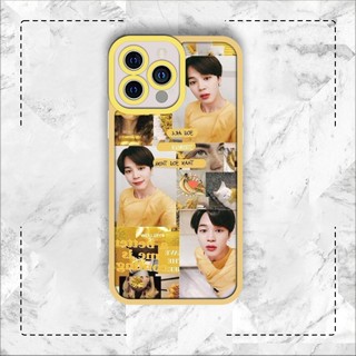 Ốp lưng iphone samsung xiaomi oppo cạnh vuông JMcase Jimin Idol Kpop Yellow
