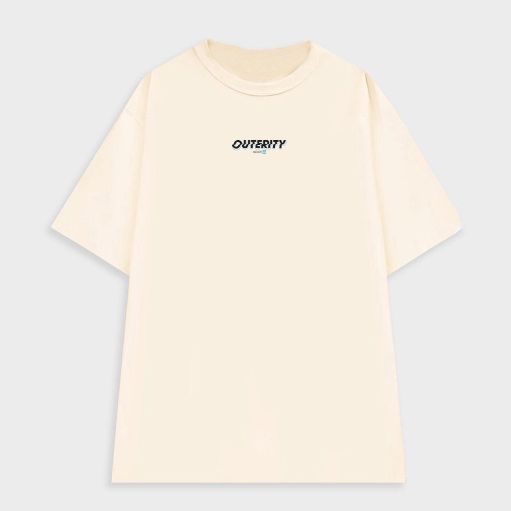 Áo thun nam nữ SAM CLO tay lỡ form rộng Unisex mềm mại, thoáng mát mặc cặp, nhóm in chữ OUTERITY SS2022 - 100% COTTON