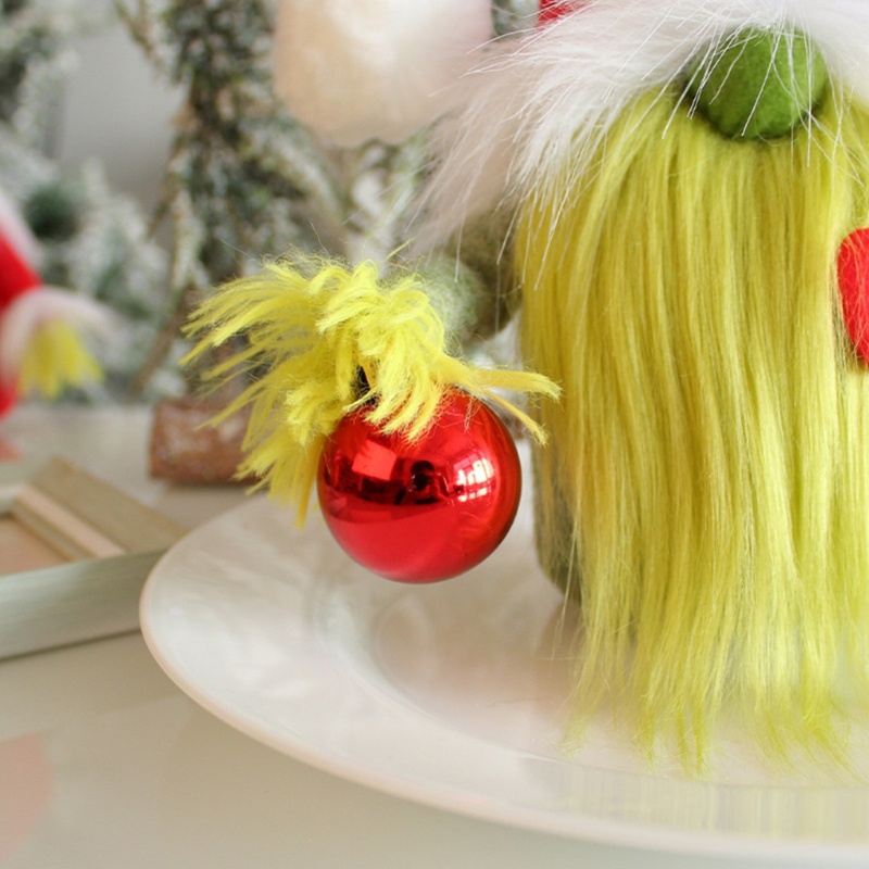 King Phụ Kiện Trang Trí Hình Trái Tim Gnome Bằng Vải Bông Thủ Công Không Mặt Dễ Thương Trang Trí Nhà Cửa / Nông Trại