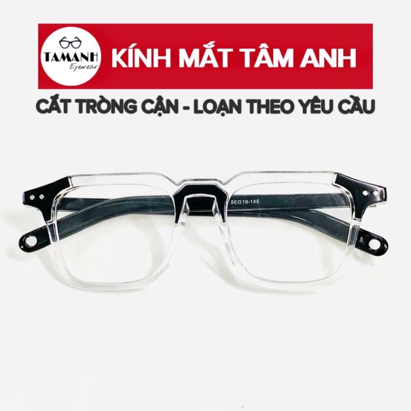 Mắt kính unisex hot trend thời trang FREESHIP gọng kính mát nam nữ nhiều màu phong cách