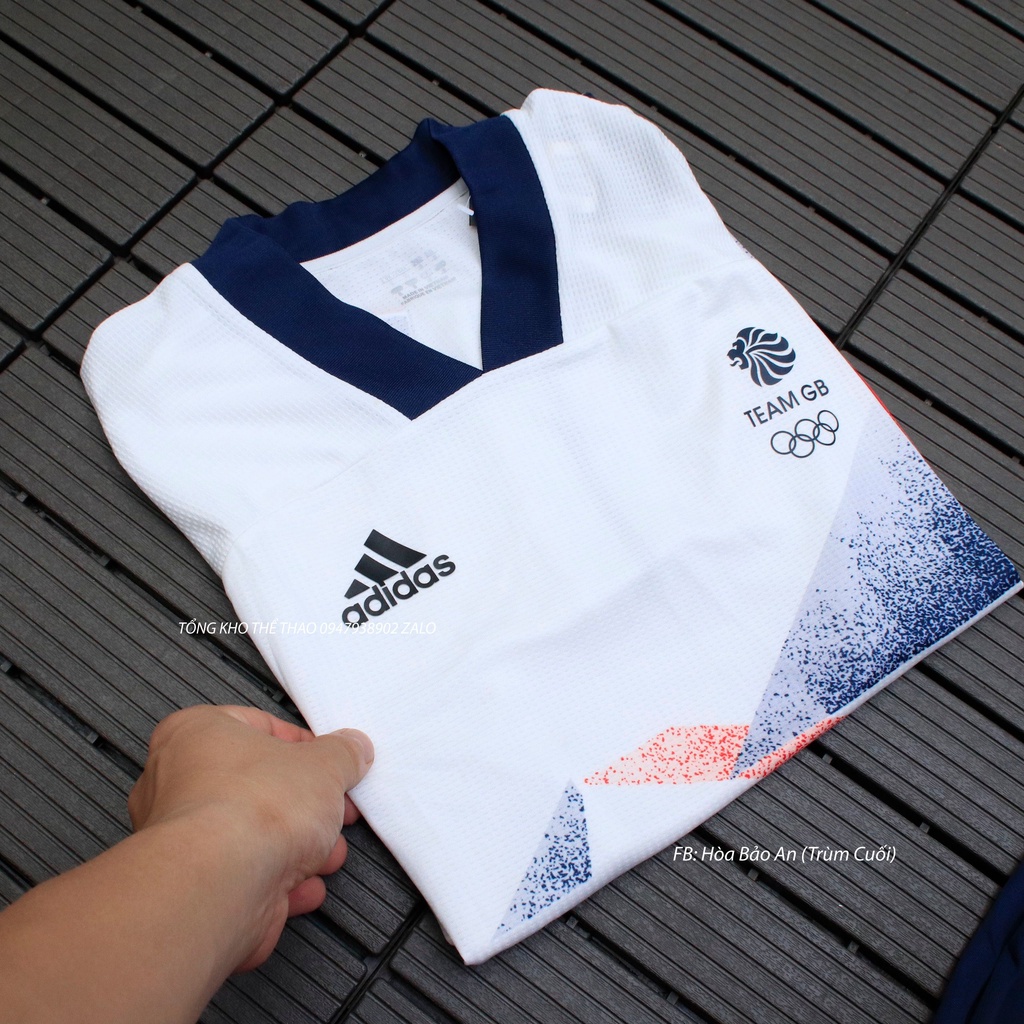 Mẫu áo bóng đá Đội tuyển Anh/England olympic 2022, Bộ quần áo thể thao tuyển England olympic 2022 quần có túi cực chất