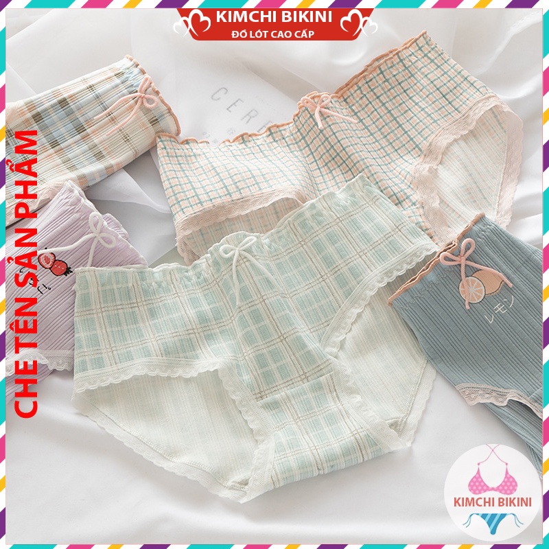 Quần xì nữ cotton vải mềm siêu xinh KIMCHIBIKINI quần sịp nữ bán chạy nhất thị trường QL035