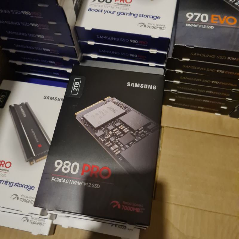 Ổ cứng ssd SAMSUNG 980 PRO PCIe Gen 4.0 x4 NVMe V-NAND M.2 2280