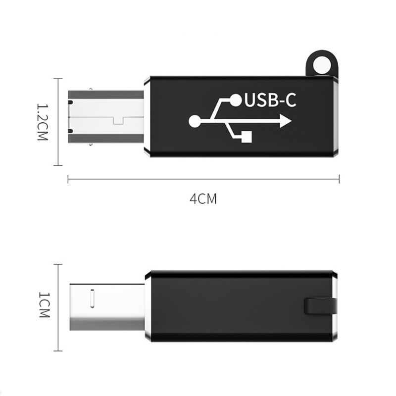 Bộ Chuyển Đổi Type-c Sang MIDI Bằng Hợp Kim Nhôm Chất Lượng Cao Cho DJ Controller Và Máy In Fax
