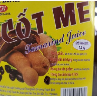 [HỘP LỚN 1.2Kg] NƯỚC CỐT ME [VN] THANH BÌNH Mashed Tamarind Juice