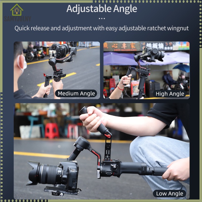 Tay Cầm Chống Rung Mở Rộng Tùy Chỉnh Góc Độ Cho Ronin Rs3 Pro Rsc 2