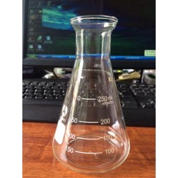 Bình tam giác thủy tinh có chia vạch 50ml 100ml 250ml 500ml 1000ml