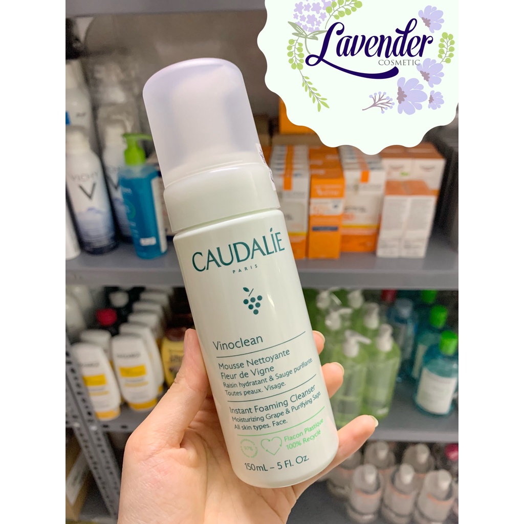 DATE 04/2024 Sữa rửa mặt Caudalie dành cho mọi loại da 150ml