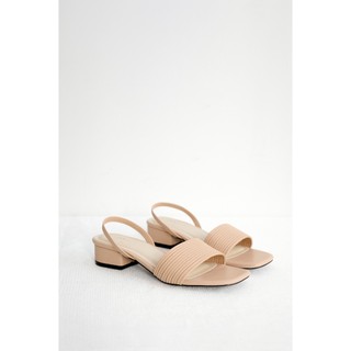 OLV - Giày Beige Basic Sandal