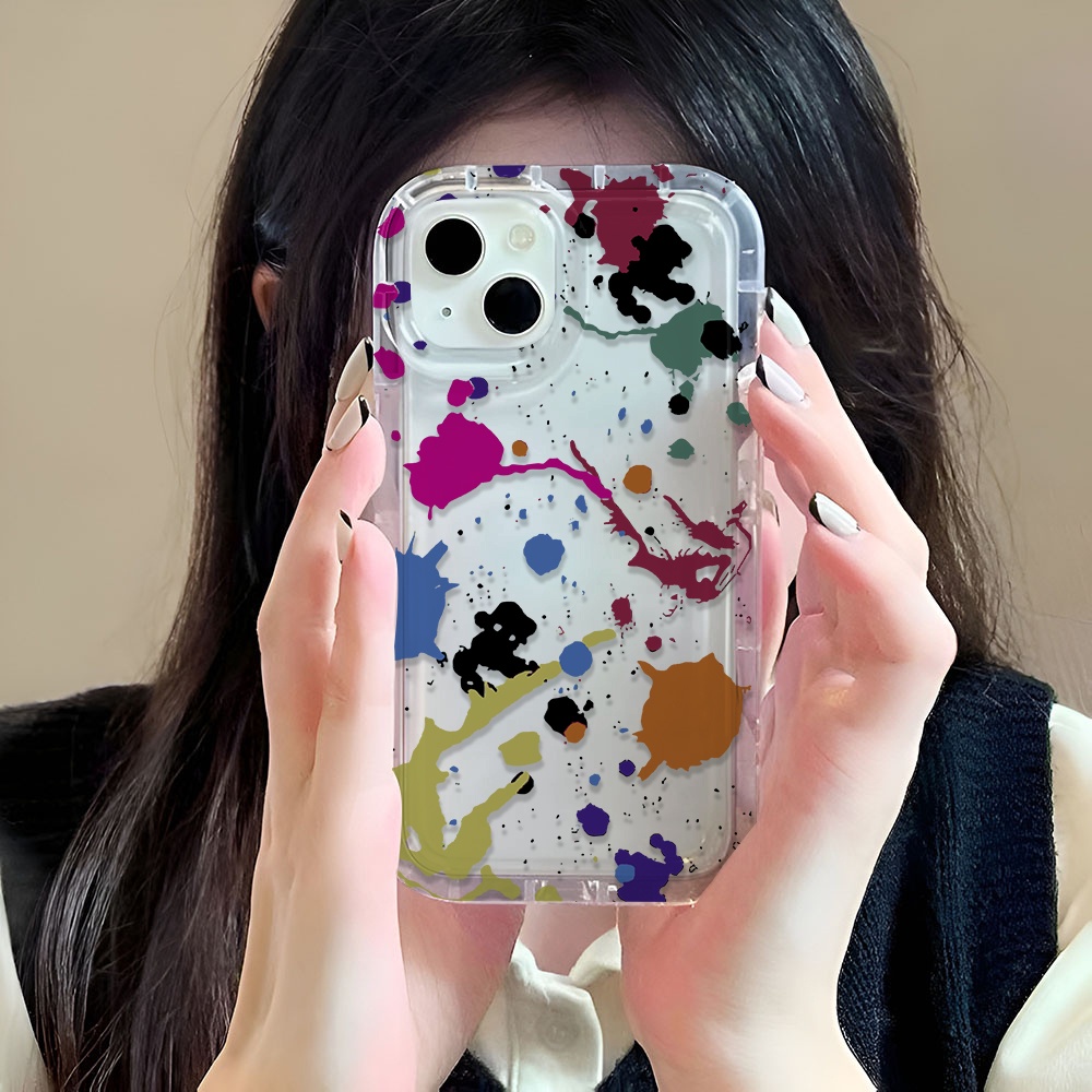 Ốp Điện Thoại Trong Suốt In Hình Thời Trang Cho iphone 14promax 11 13 12 7Plus X XS Max