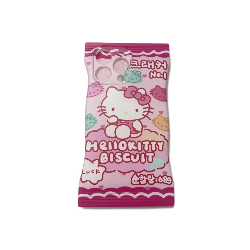 Ốp Điện Thoại Chống Sốc In Hình Mèo kitty Cho Iphone 14 13promax / XSMAX XR 12pro 11 14plus