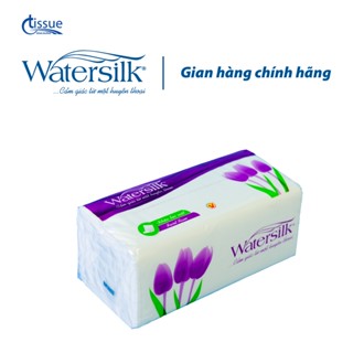 Khăn Lau Mặt Watersilk Hoa Tulip Gói 250 Tờ Cao Cấp