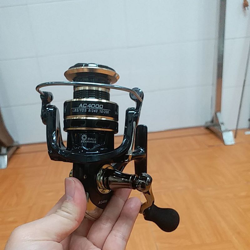 Máy câu cá kim loại  AC 4000