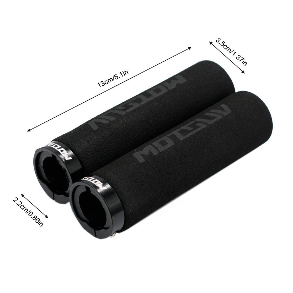 Bộ 2 Vỏ Bọc Tay Lái Xe Đạp Bằng Xốp Mềm Gọn Nhẹ Chống Trượt Có Thể Tháo Rời