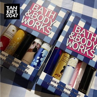 Combo 5 mùi - xịt thơm toàn thân body mist bath & body works test 10 đủ mùi kèm bill