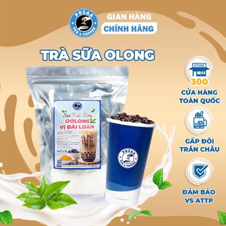  Set trà sữa nguyên liệu tự pha trà sữa POZAA ô long vị Đài Loan dễ làm thành phẩm 30-35 ly LỚN - 1KG - PZ017 