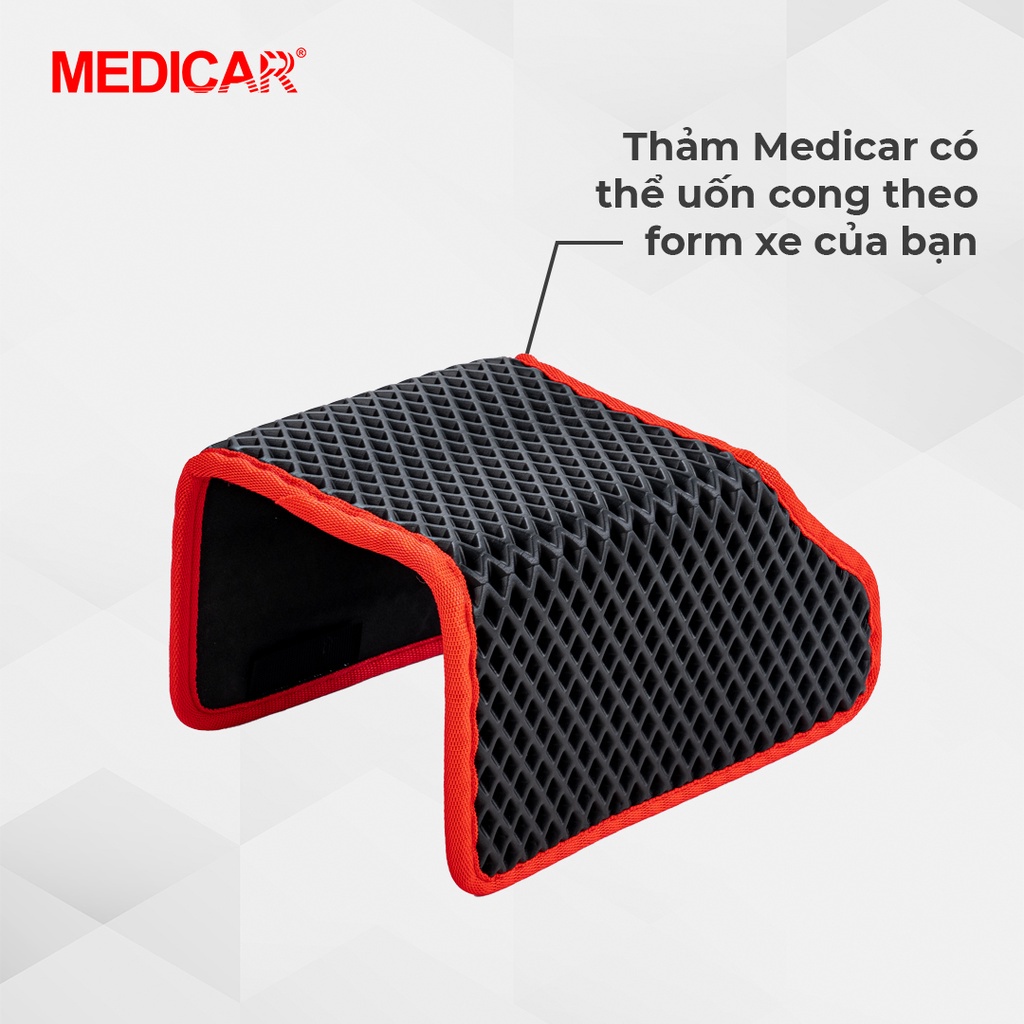 Thảm lót sàn ô tô Medicar xe Kia Rio (2011-&gt;2017) - chống nước, không mùi, ngăn bụi bẩn