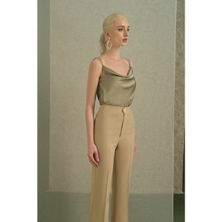 Graphé - hana top / áo dây kiểu cổ đổ