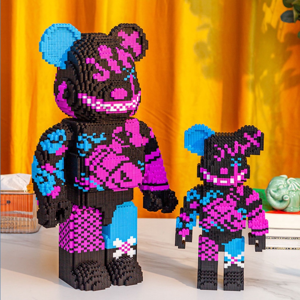 Jinx 55 Mô Hình Lắp Ráp Bearbrick Jinx 55 Có Ngăn Kéo